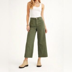 Indigo Six Wide Leg Jeans